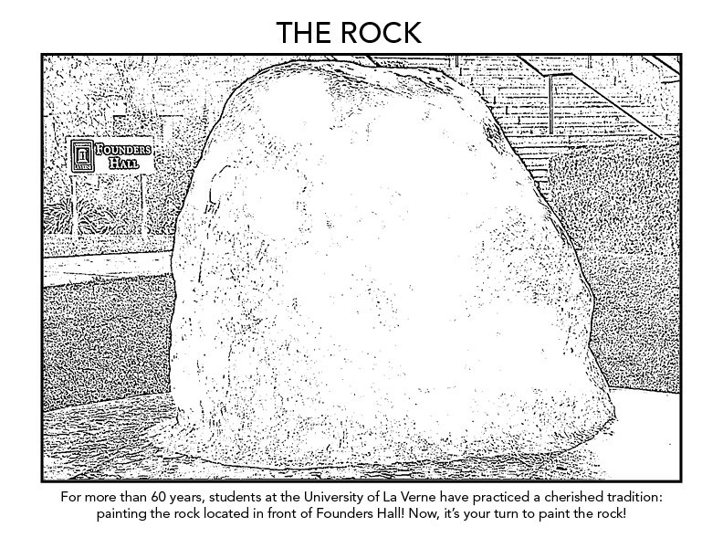 Coloring Page The Rock