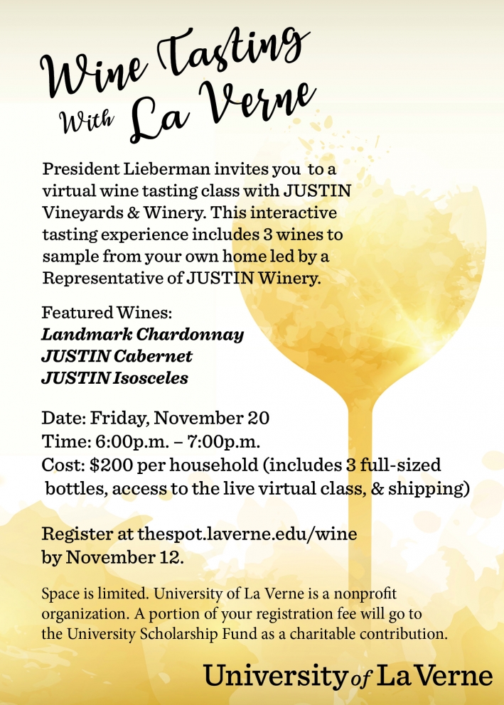 Wine Tasting with La Verne