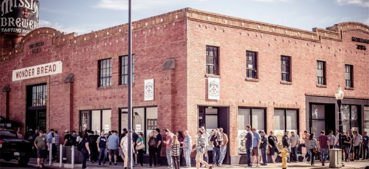 Mission Brewing building
