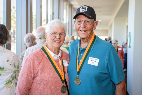 Attendees at the Golden Leopard Society Luncheon